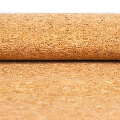 Natural Cork Fabric with Embossed Texture Effect COF-479