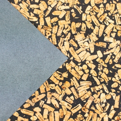 Coffee Bean Mosaic Cork Fabric COF-493