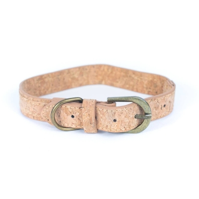 Natural Cork Pet Leash and Collar Set - Fits 26-35cm L-1020