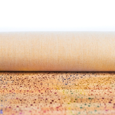 Colorful Speckled Cork Fabric COF-465