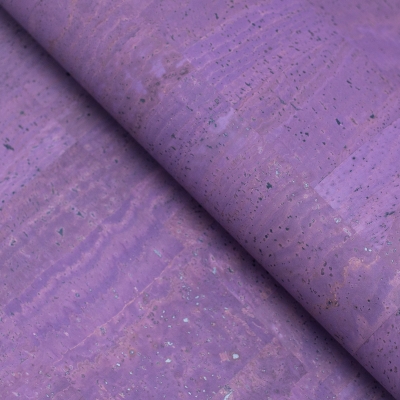 Premium Solid Purple Cork Fabric COF-303