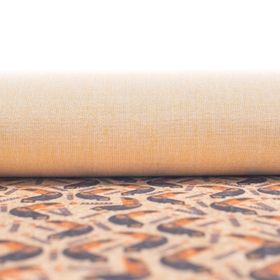 Pecan and Twig Cork Fabric COF-358-A