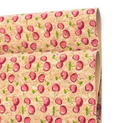 Cherry Blossom, Cork Fabric COF-318-A