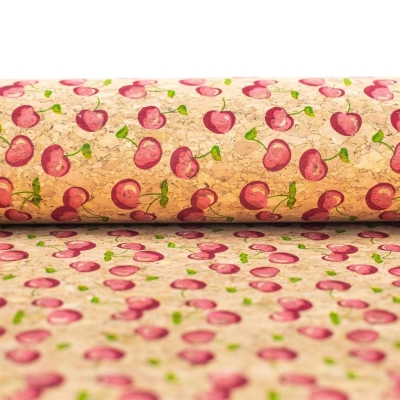 Cherry Blossom, Cork Fabric COF-318-A