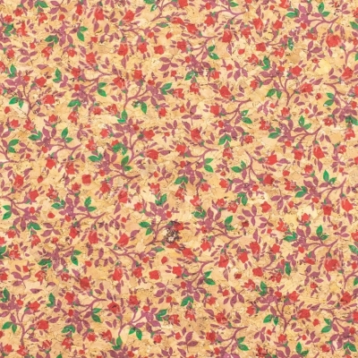 Wild Roses, Cork Fabric COF-326-A