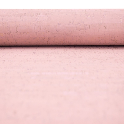 Premium Solid Pink Cork Fabric COF-339