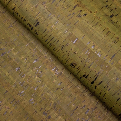 Green Portuguese Cork Fabric Rustic COF-200