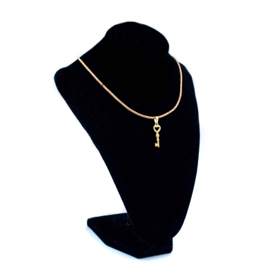 Cork jewelry-Stainless steel necklace for women NS-001-3