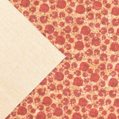 Polka Pomo Cork Fabric – COF-377-A