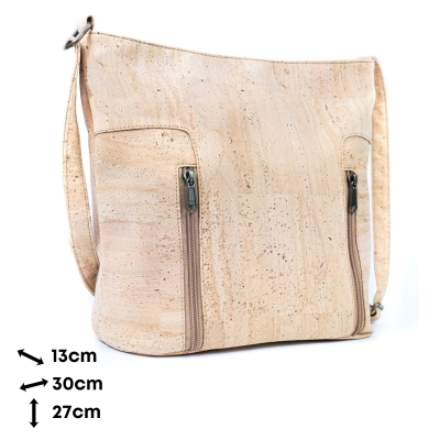 Cork Zipper Handbag Crossbody Lady Bag BAGP-051