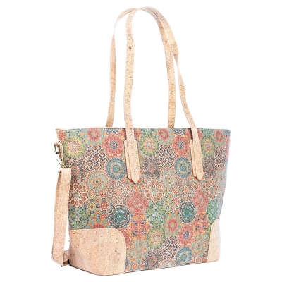 Printed Cork Crossbody and Handbag for Women BAGD-557