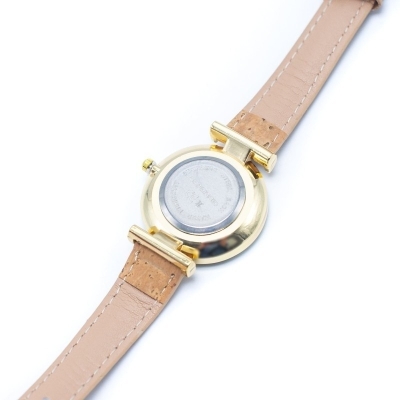 Orologio da donna WA-316 in sughero naturale con scatola