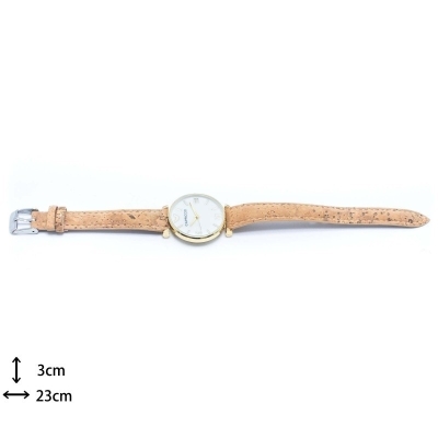 Orologio da donna WA-316 in sughero naturale con scatola