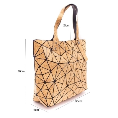 Borsa da donna in sughero Geometric 2025