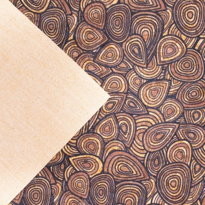 Geometric patterns -Cork fabric COF-386