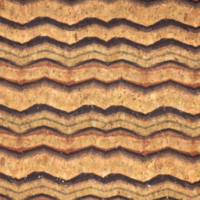 Brushy Mountain Waves Cork Fabric- COF-262-A