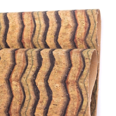 Brushy Mountain Waves Cork Fabric- COF-262-A