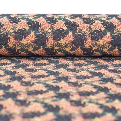 Tropical Fresh- Printed Cork Fabric COF-195