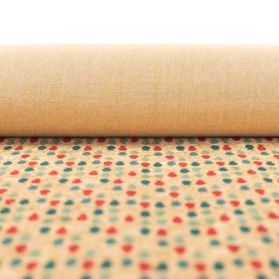 Cute Pop Fish Print Cork Fabric- COF-201