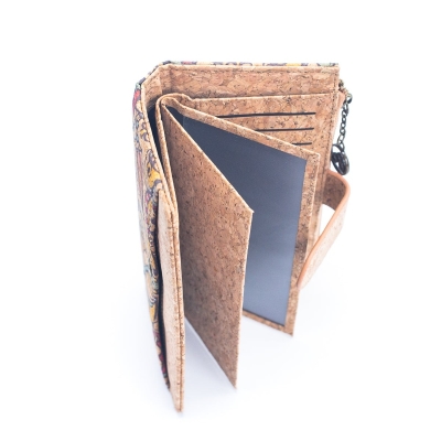 Natural Cork Gift Boxed Women's Wallet Set (2 pieces) HY-036