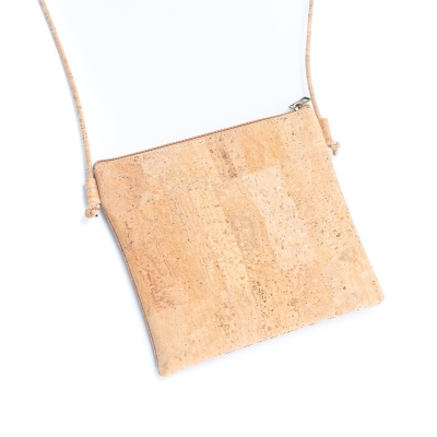 Women's Natural Cork Crossbody Bag BAGP-225