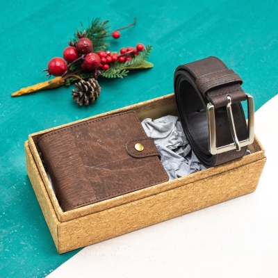 Cork box for gift L-564