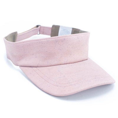 Berretto unisex in sughero di colore rosa L-877-E