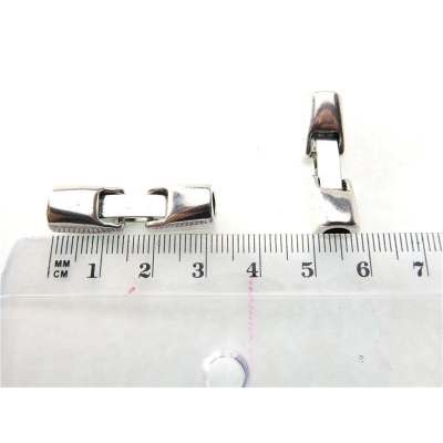 10Pcs for 5mm round leather snap clasp, antique silver jewelry supplies jewelry finding D-6-32