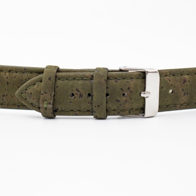 Cork watch strap watch band vegan leather watch straps E-018-18/20