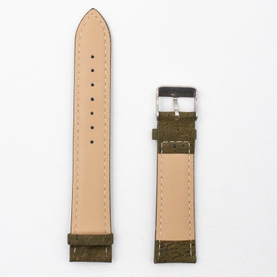 Cork watch strap watch band vegan leather watch straps E-018-18/20