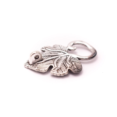 10 units 19x31mm Pendant antique silver Wine Leaf jewelry pendant Jewelry Findings & Components D-3-421