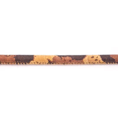 Cordoncino Rotondo In Sughero Leopardo 3mm COR-480 (10 Metri)