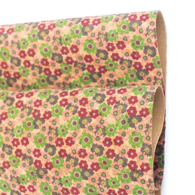 Quirky Florals, Cork Fabric- COF-403-A