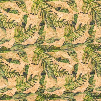 Plantain Tree, Cork Fabric- COF-140-A