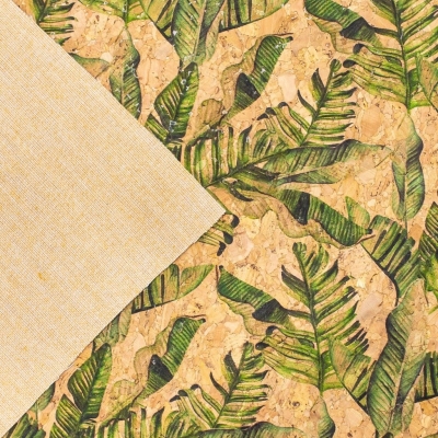 Plantain Tree, Cork Fabric- COF-140-A