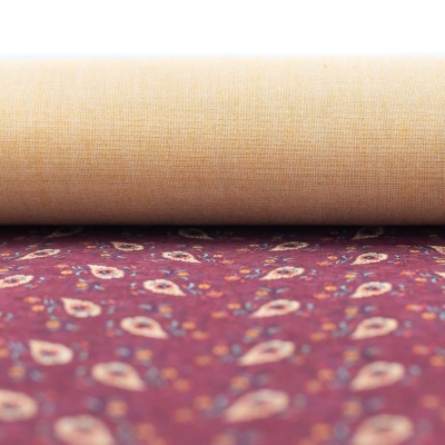 Luxe Floral, Cork Fabric-COF-341-A