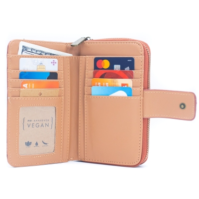 Color cork Square-mini–cork Wallet –HY-007/08