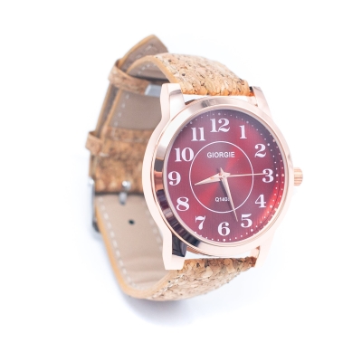 Natural Cork watch unisex fashion Watch WA-362（without box）