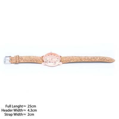 Natural Cork watch unisex fashion Watch WA-362（without box）