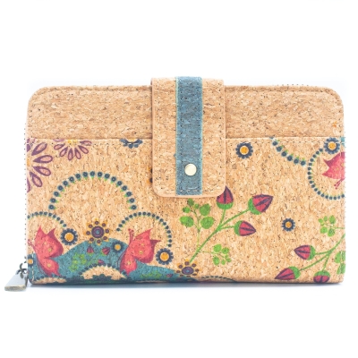 All cork Color cork Square-mini–cork Wallet –BAG-2221