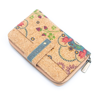 All cork Color cork Square-mini–cork Wallet –BAG-2221