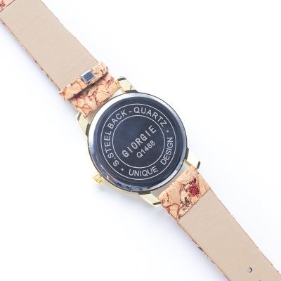 Natural Cork watch unisex fashion Watch WA-370（without box）