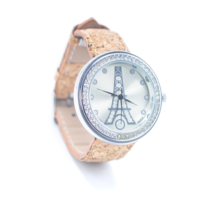 Natural Cork watch unisex fashion Watch WA-387（without box）