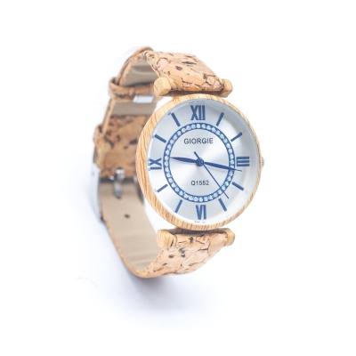 Orologio unisex in sughero naturale WA-371