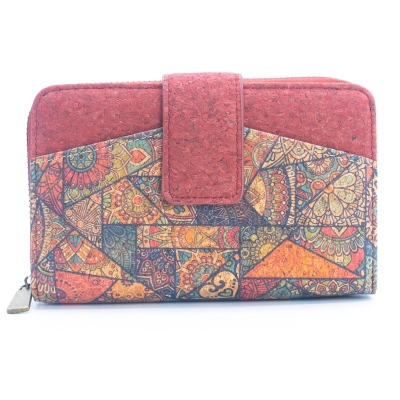 Ladies Natural Cork Wallet BAG-2237