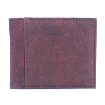 Brown Cork Men's Cardholder Wallet BAG-2074-DEF