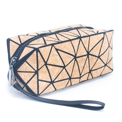 Astuccio in sughero - borsa per cosmetici Geometric BAG-2255