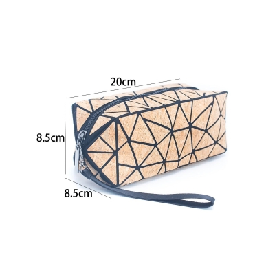 Astuccio in sughero - borsa per cosmetici Geometric BAG-2255