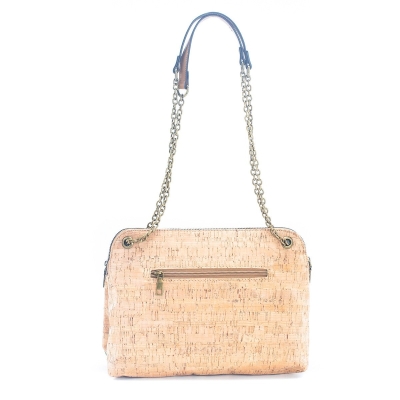 Borsa da donna con stampa in sughero naturale BAGD-346