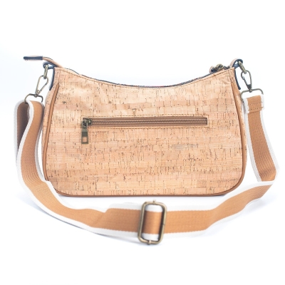 Borsa da donna con stampa realizzata in sughero naturale BAGD-352